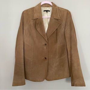 In Suede Women’s Leather Jacket